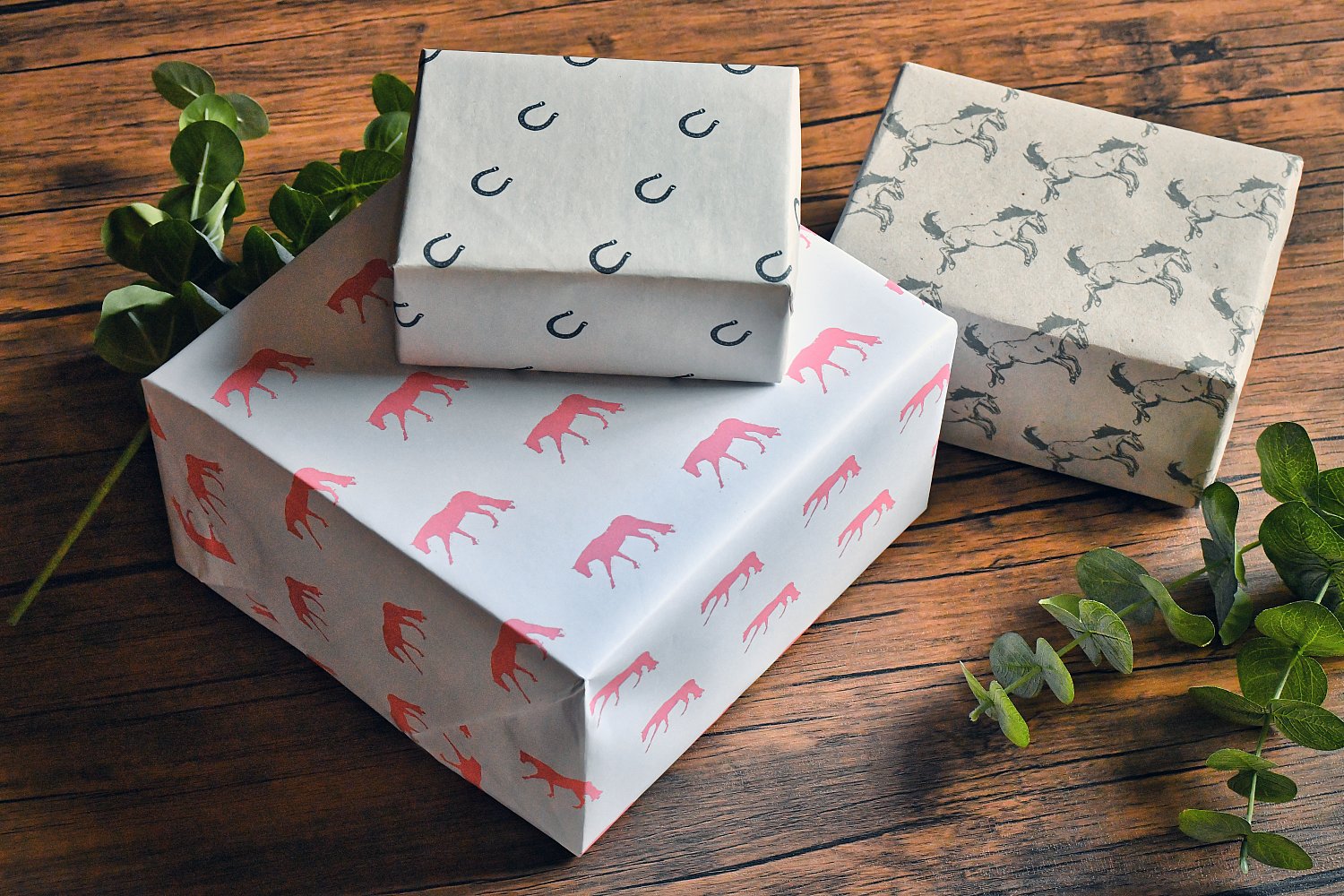 2'x5'  ROLL - BUCKING HORSE WRAPPING PAPER | CPP_4848-THREE_PLAIN_GIFTS.jpeg