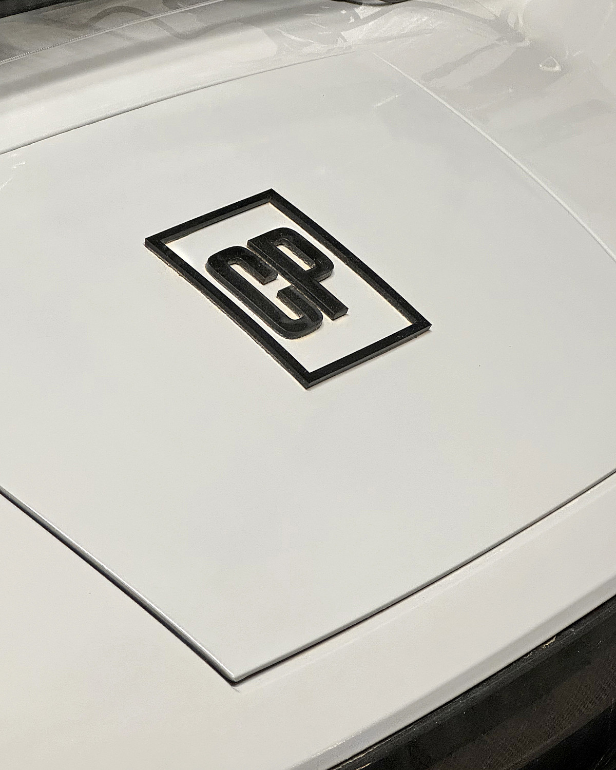 Custom Logo Acrylic Golf Cart Badge | IMG_1500-CP_GOLF_CART_BADGE_ANGLE_LEFT.jpg