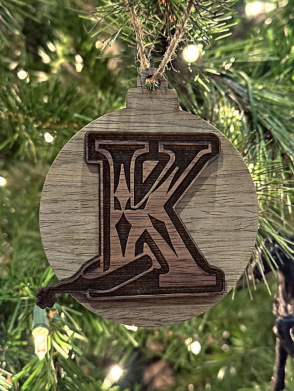 Custom Logo Wooden Ornament